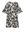 Balloon Sleeve Sack Dress Black/floral Alledaagse jurken in maat 40
