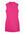 Slim-fit Mock-neck Mini Dress Bright Pink Alledaagse jurken in maat S