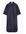 Belted Denim Midi Shirt Dress Navy Alledaagse jurken in maat 32
