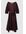 Puff-sleeve Midi Dress Burgundy Alledaagse jurken in maat 38