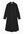 Relaxed-fit Gathered Midi Shirt Dress Black Alledaagse jurken in maat 38