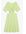 Gebobbeld Geruit Uitgesneden Midi Jurk Limegroen Gingham Alledaagse jurken in maat L. Kleur: Lime green gingham
