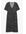 Polkadot Relaxte Midi-jurk Met V-hals Donker Zwart Alledaagse jurken in maat XS. Kleur: Black dark