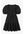Zwarte Babydoll Jurk Met Pofmouwen Zwart Alledaagse jurken in maat XXL. Kleur: Black