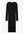 Zwarte Geribde Midi-jurk Met Open Rug En Stretch Donker Zwart Alledaagse jurken in maat S. Kleur: Black dark