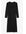 Zwarte Midi Jurk Met Ceintuur Zwart Alledaagse jurken in maat 48. Kleur: Black