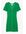 Groen Gebreid Jurkje Met Korte Mouwen Donkergroen Alledaagse jurken in maat L. Kleur: Dark green