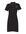 Women Cotton Piquet Polo Dress Black , Zwart , Dames
