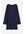 H & M - Tricot jurk met boothals - Blauw