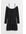 H & M - Tricot off-the-shoulderjurk - Zwart