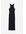 H & M - Geribde mouwloze jurk - Zwart
