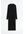 H & M - Gedrapeerde tricot jurk - Zwart