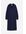 H & M - Gebreide jurk met kraag - Blauw