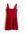 H & M - Tricot jurk met vierkante hals - Rood