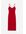 H & M - Slip-on jurk met mesh - Rood