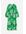 H & M - Katoenen jurk met strikbandjes - Groen