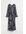 H & M - Chiffon jurk met dessin - Zwart
