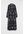 H & M - Lange jurk van chiffon - Zwart
