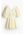 H & M - Poffende jurk met strikbanden - Geel