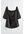 H & M - H & M+ Satijnen off-the-shoulderjurk - Zwart