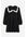H & M - Dobbygeweven jurk met peterpankraag - Zwart