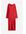 H & M - Satijnen jurk met strikbandjes - Rood