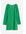 H & M - Tricot jurk met vierkante hals - Groen