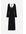 H & M - Ajourgebreide jurk met strikdetail - Zwart