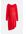 H & M - Asymmetrische tricot jurk - Rood