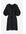H & M - Satijnen jurk met strikbandjes - Zwart