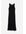 H & M - Ribgebreide jurk van zijdemix - Zwart