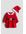 H & M - Fleece kerstmannenpak - Rood