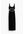 H & M - Midi-jurk met cutout - Zwart
