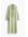 H & M - Chiffon jurk met platte plooitjes - Groen