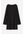 H & M - Tricot jurk met boothals - Zwart
