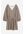H & M - Tricot jurk met structuur - Bruin