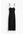 H & M - Midi-jurk met strikbandjes - Zwart