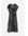 H & M - Gedrapeerde viscose jurk - Zwart