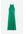 H & M - Lange satijnen jurk - Groen