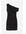 H & M - Gedrapeerde one-shoulderjurk - Zwart