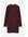 H & M - Tricot jurk met lange mouwen - Rood
