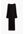 H & M - Gebreide jurk met laddersteekdetails - Zwart