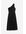 H & M - Geplisseerde one-shoulderjurk - Zwart