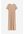 H & M - Geribde jurk - Bruin