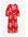 H & M - Katoenen jurk met ballonmouwen - Rood