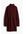 H & M - Ribgebreide jurk met turtleneck - Rood