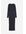 H & M - Lange ribgebreide jurk - Zwart