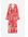 H & M - Gedessineerde jurk met strikbandjes - Beige