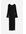 H & M - MAMA Ribgebreide midi-jurk - Zwart