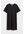 H & M - Katoenen T-shirtjurk - Zwart